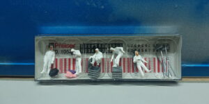 Preiser 10576 HO 1:87 Detectives at Crime Scene Investigation, Accs (5)