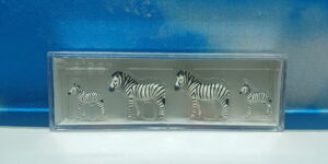 Preiser 20387 HO 1:87 Zebra (2 big and 2 small)