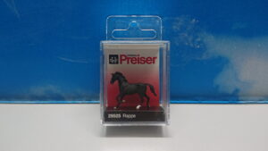 Preiser 29525 HO 1:87 Black Horse (1)