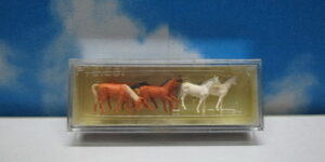 Preiser 79150 N 1:160 Horses (6)