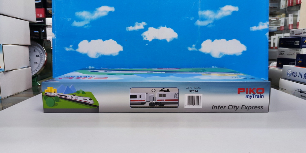 PIKO 57094 HO 1:87 Analog Starter Set MyTrain Three-Passenger ICE Starter Set DB 110 x 88cm - Image 3