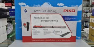 PIKO 97947 HO 1:87 Analog Starter Set Electric Loco Taurus OBB + 3 IC Passenger Cars V A-Track with Railbed 158  x 88 cm