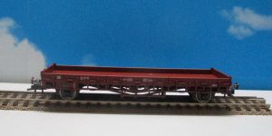 Fleischmann 5727 HO 1:87 Low Side Wagon Rmrso DR 139mm