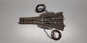 Fleischmann 6158 HO 1:87 Profi-Track with Electric Three-way turnouts, Straight, Left and Right