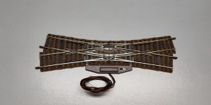 Fleischmann 6166 HO 1:87 Profi-Track Double-Slip with Left-Hand Operation 18° 200mm