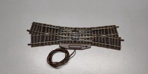 Fleischmann 6167 HO 1:87 Profi-Track Double-Slip with Right-hand Operation 18° 200mm