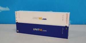 Herpa 076937-002 HO 1:87 Set of 2 x 45ft Container - Niederland/Rotterdam "UNIT45.com"