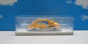 Kibri 26250 HO 1:87 Low Side Car with ATLAS Excavator, finished model