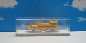 Kibri 26262 HO 1:87 Low Side Car with Platform GleisBau, finished model