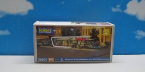 Kibri 39007 HO 1:87 Bus Stop Including LED Lighting 317 x 35 x 40 mm