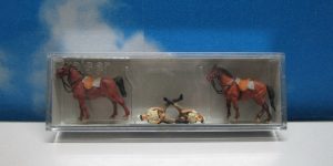 Preiser 10389 HO 1:87 German Police on Horseback (2+2)