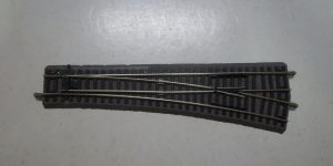 PIKO 55421 HO 1:87 A-Track Straight with Turnout Switch Right WR 15° R9 with Roadbed L239mm