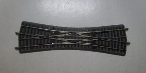 PIKO 55424 HO 1:87 A-Track with Roadbed, Double Slip Switch DKW