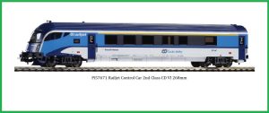 PIKO 57671 HO 1:87 Railjet Control Car 2nd Class OBB CD Ep VI 268mm
