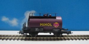 PIKO 57754 HO 1:87 Tank Car DR IV 'MINOL' 103mm