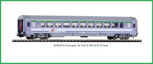 PIKO 58662 HO 1:87 IC Passenger Car 2nd Class, PKP Ep VI 267mm