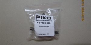 PIKO ET57430-108 HO 1:87 Complete Replacement Motor with 2 Cardan Shafts for BR 146/185