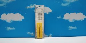 Viessmann 6842 Distribution Strip 12-pole, Yellow (2pcs) for Electric Connection/Wire Management