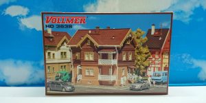 Vollmer 43638 HO 1:87 2-Story House, Red 130 x 95 x 115 mm
