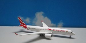 1:400 Gemini Jets GJMAU1604 A350-900 Air Mauritius 3B-MKA