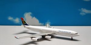 1:400 Gemini Jets GJSAA456 A380-800 South African Airways ZS-SXC