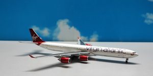 1:400 Gemini Jets GJVIR1634 A340-600 Virgin Atlantic G-VEIL