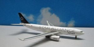1:400 JC Wings JC4234 A330-200 EgyptAir Star Alliance SU-GCK
