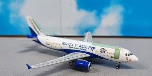 1:400 JC Wings LH4279 A320P2F ST Engineering "World's First A320P2F" D-AAES