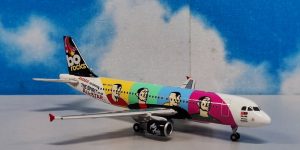 1:400 Phoenix PH10402 A320 Air Asia 'Bo Rocks' 9M-AFD