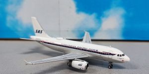 1:400 JC Wings XX40041 A319 Sas Scandinavian Airlines Retro OY-KBO