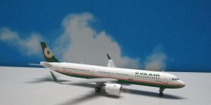 1:400 JC Wings XX4678 A321 Eva Air B-16208