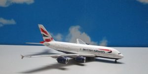 1:400 Gemini Jets GJBAW1087 A380-800 British Airways G-XLBA