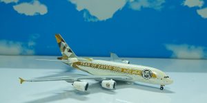 1:400 Gemini Jets GJETD1813 A380-800 Etihad Airways 'Year of Zayed 2018' A6-APH