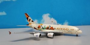 1:400 JC Wings XX4278 A380-800 Etihad Airways 'Choose South Korea' Livery A6-APD